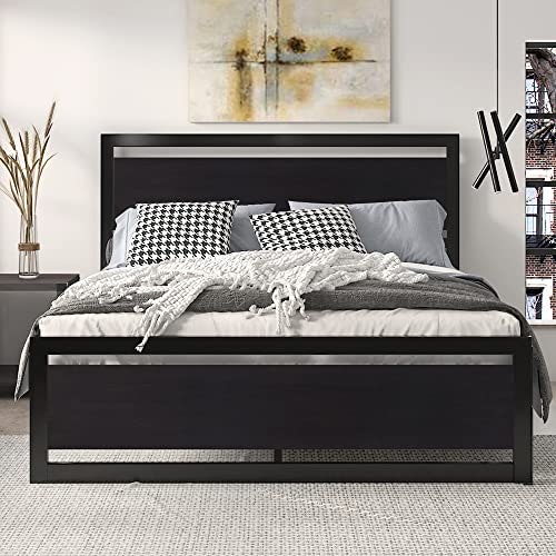 Sha Cerlin Heavy Duty Queen Bed Frame with Headboard: $125.06 Sha Cerlin Heavy Duty Queen Bed Frame with Headboard: $125.06