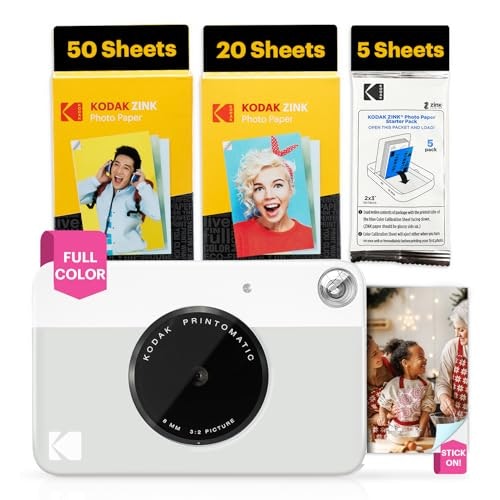 Kodak Printomatic Digital Instant Camera 75-Sheet Bundle: $112.49 Kodak Printomatic Digital Instant Camera 75-Sheet Bundle: $112.49