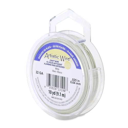 Artistic Wire 22-Gauge Silver Plated Copper Craft Wire 10-Yard Spool: $11.99 Artistic Wire 22-Gauge Silver Plated Copper Craft Wire 10-Yard Spool: $11.99