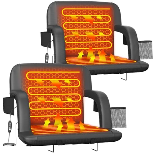 Suteck 21-Inch Heated Stadium Seats 2-Pack: $109.99 Suteck 21-Inch Heated Stadium Seats 2-Pack: $109.99