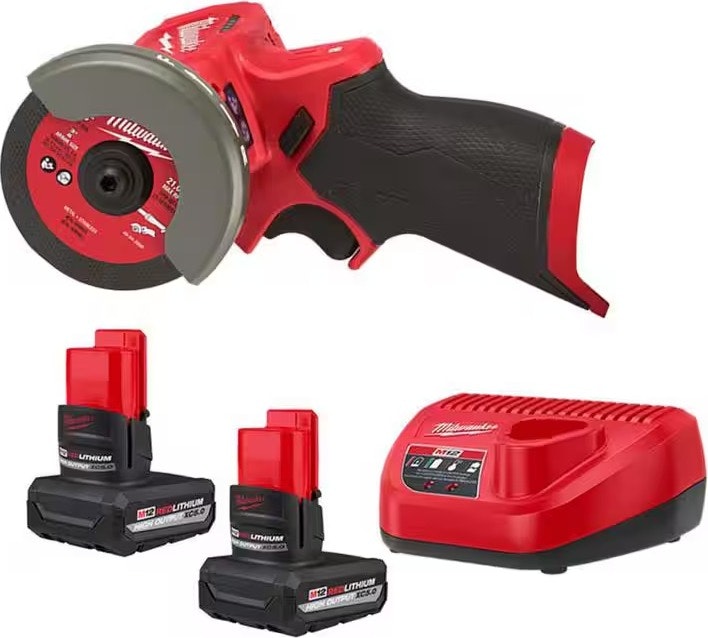 Milwaukee M12 FUEL 12V Brushless Cordless 3" Cut Off Saw Kit: $189