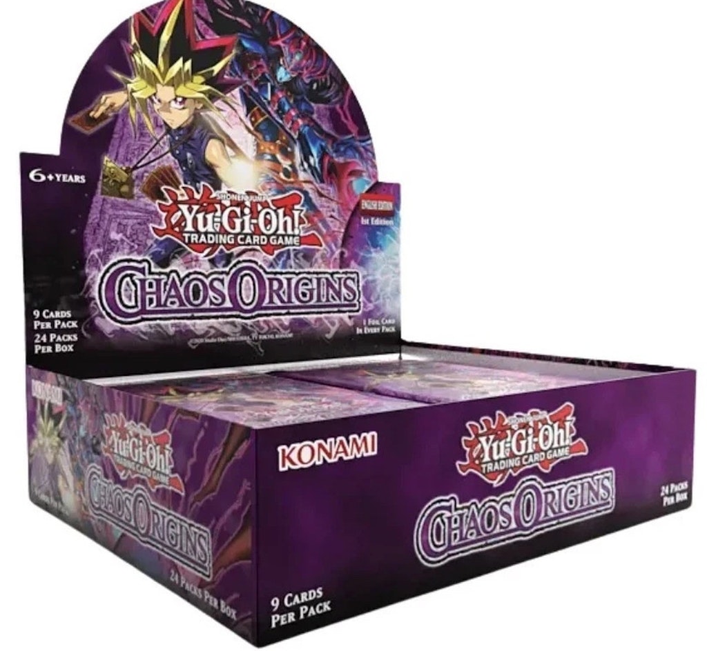 Yu-Gi-Oh Chaos Origins 1st Edition Booster Box: $80 Yu-Gi-Oh Chaos Origins 1st Edition Booster Box: $80