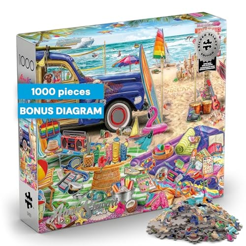 Buffalo Games Aimee Stewart Beach Vacation 1,000-Piece Puzzle: $15.60 Buffalo Games Aimee Stewart Beach Vacation 1,000-Piece Puzzle: $15.60
