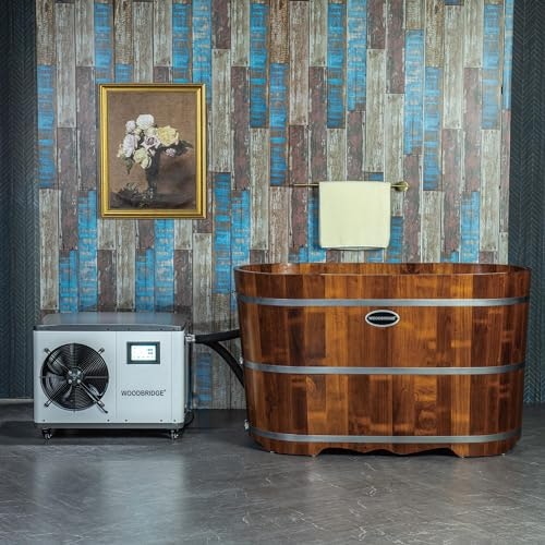 Woodbridge 54-Inch Cold Plunge Tub with Cooling and Heating Chiller: $1,708.96 Woodbridge 54-Inch Cold Plunge Tub with Cooling and Heating Chiller: $1,708.96