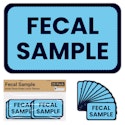 Witty Yeti Fecal Sample Sticker 25-Pack for $8 + free shipping w/ Prime