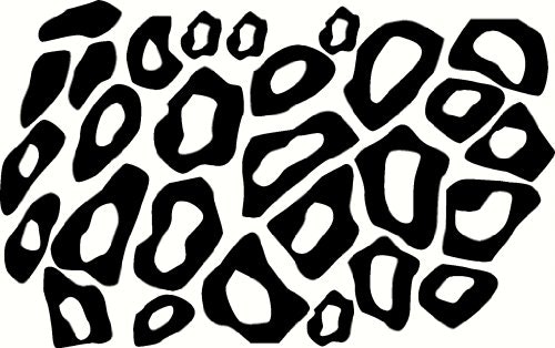 Leopard Print Vinyl Wall Decals: $8.75 Leopard Print Vinyl Wall Decals: $8.75