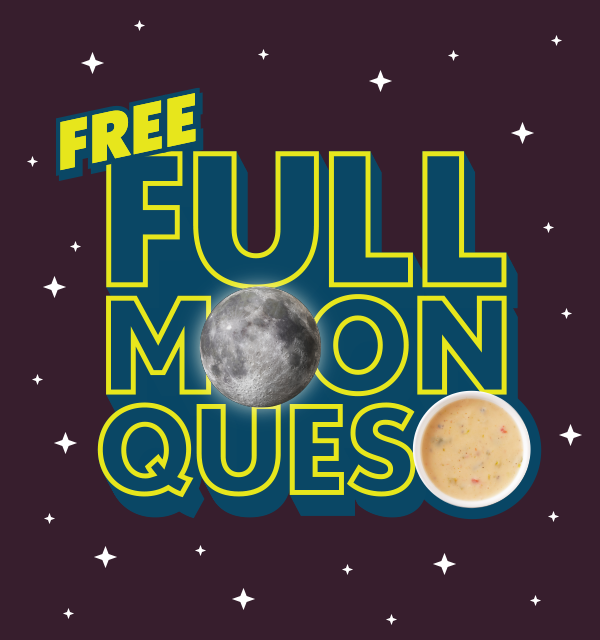 QDOBA Queso & Chips: Free on Aug 28 w/ entree purchase