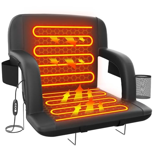 Suteck 25-Inch Heated Stadium Seat: $75.99 Suteck 25-Inch Heated Stadium Seat: $75.99