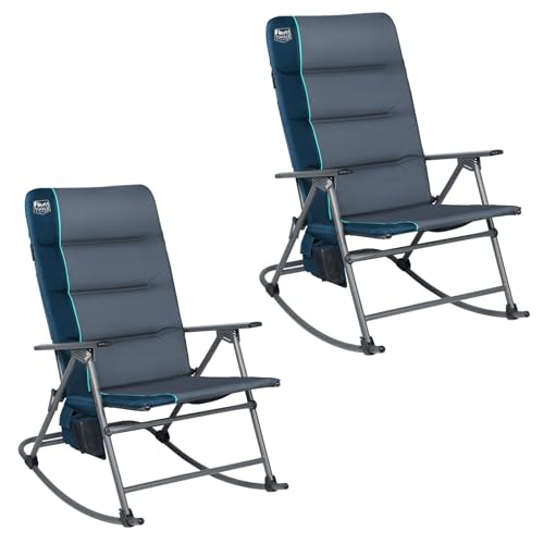Timber Ridge Oversized Folding Rocking Camping Chair 2-Pack: $197.99 Timber Ridge Oversized Folding Rocking Camping Chair 2-Pack: $197.99