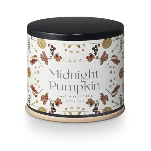 Illume Noble Holiday Collection Midnight Pumpkin Vanity Tin Candle 11.8oz: $13.99 Illume Noble Holiday Collection Midnight Pumpkin Vanity Tin Candle 11.8oz: $13.99