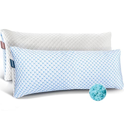 Nestl Cooling Memory Foam Body Pillow 2-Pack: $69.29