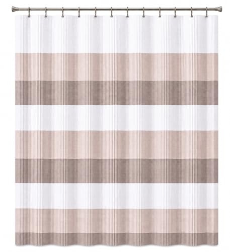 Dainty Home 70" x 72" Waffle Weave Waterproof Shower Curtain: $15.10 Dainty Home 70" x 72" Waffle Weave Waterproof Shower Curtain: $15.10