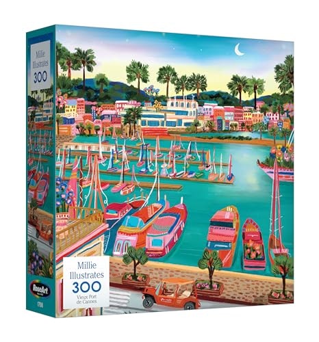 RoseArt Millie Illustrates Vieux Port De Cannes 300-Piece Jigsaw Puzzle: $5.92 RoseArt Millie Illustrates Vieux Port De Cannes 300-Piece Jigsaw Puzzle: $5.92