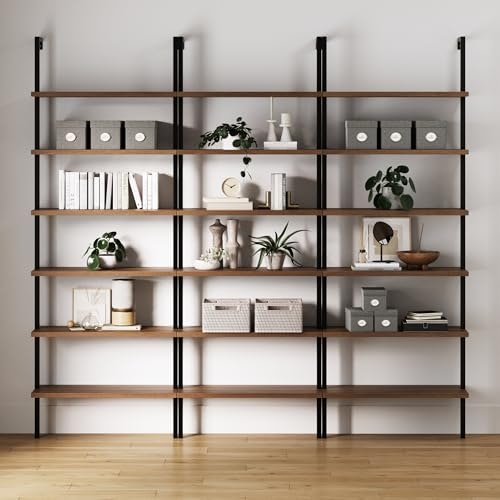Nathan James Theo 6-Shelf Tall Industrial Bookcase 3-Pack: $599.97 Nathan James Theo 6-Shelf Tall Industrial Bookcase 3-Pack: $599.97