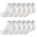 Women's Smiley Face Ankle Socks 20-Pack for $7 + free shipping w/ $25
