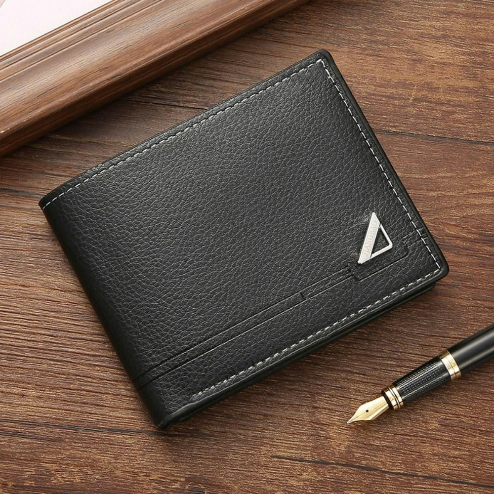 Men's PU Leather Wallet: $1.85 Men's PU Leather Wallet: $1.85