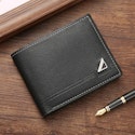 Men's PU Leather Wallet for $2 + free shipping w/ $25