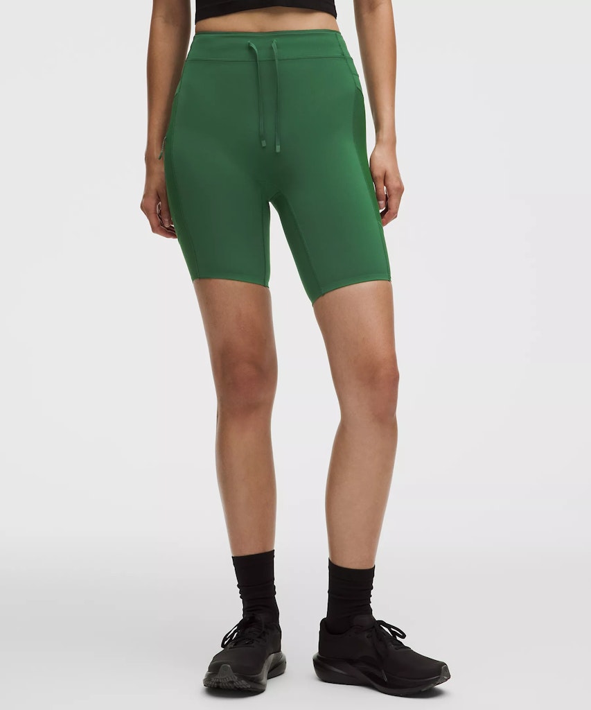 lululemon No Line 8" High-Rise Running Short: $29