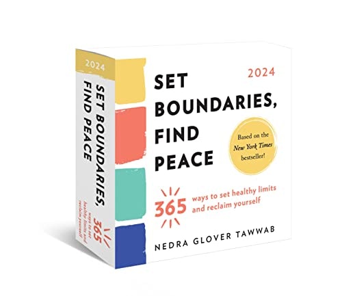 2024 Set Boundaries, Find Peace Boxed Calendar: $13.67 2024 Set Boundaries, Find Peace Boxed Calendar: $13.67