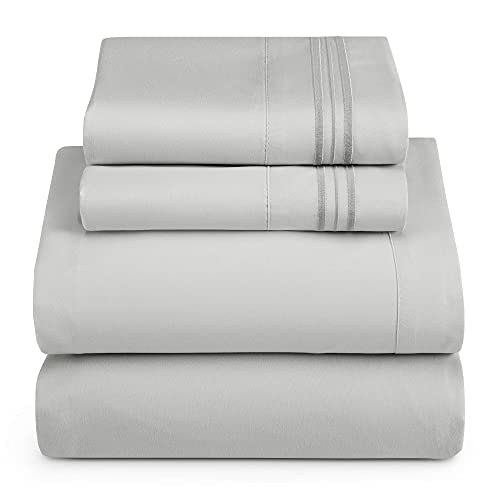 Hearth & Harbor California King 4-Piece Sheet Set: $23.93