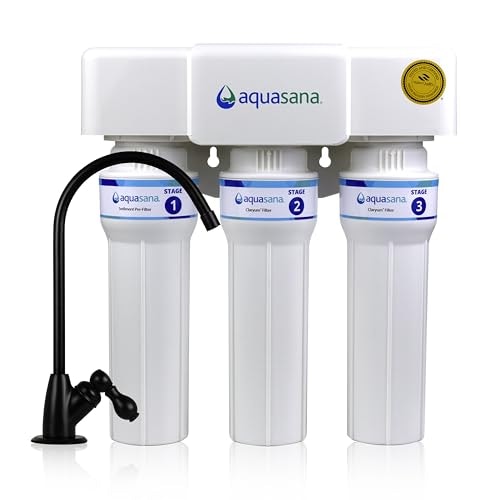 Aquasana Claryum 3-Stage Under Sink Water Filter: $209.99