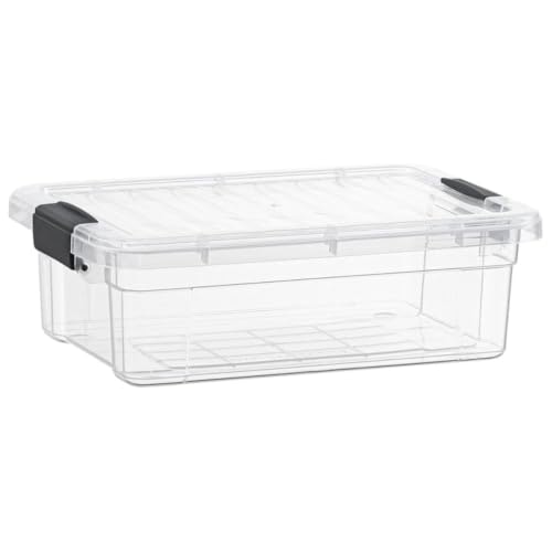 Superio 13.7-Quart Clear Plastic Storage Bin with Lid: $26.99 Superio 13.7-Quart Clear Plastic Storage Bin with Lid: $26.99