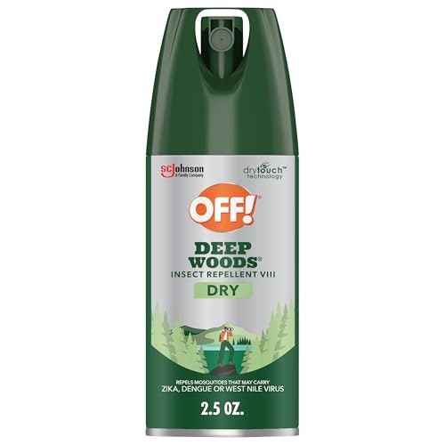 Off! Deep Woods Dry Insect & Mosquito Repellent 2.5-oz. Spray: $3.99 Off! Deep Woods Dry Insect & Mosquito Repellent 2.5-oz. Spray: $3.99
