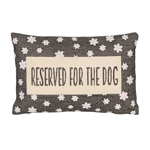 Creative Co-Op Embroidered Floral Lumbar Pillow: $22.19