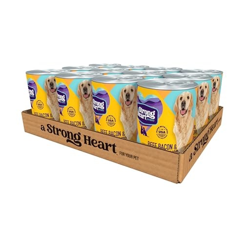 A Strong Heart Beef, Bacon & Cheese Dog Food Loaf 13.2oz 12-Pack: $14.71