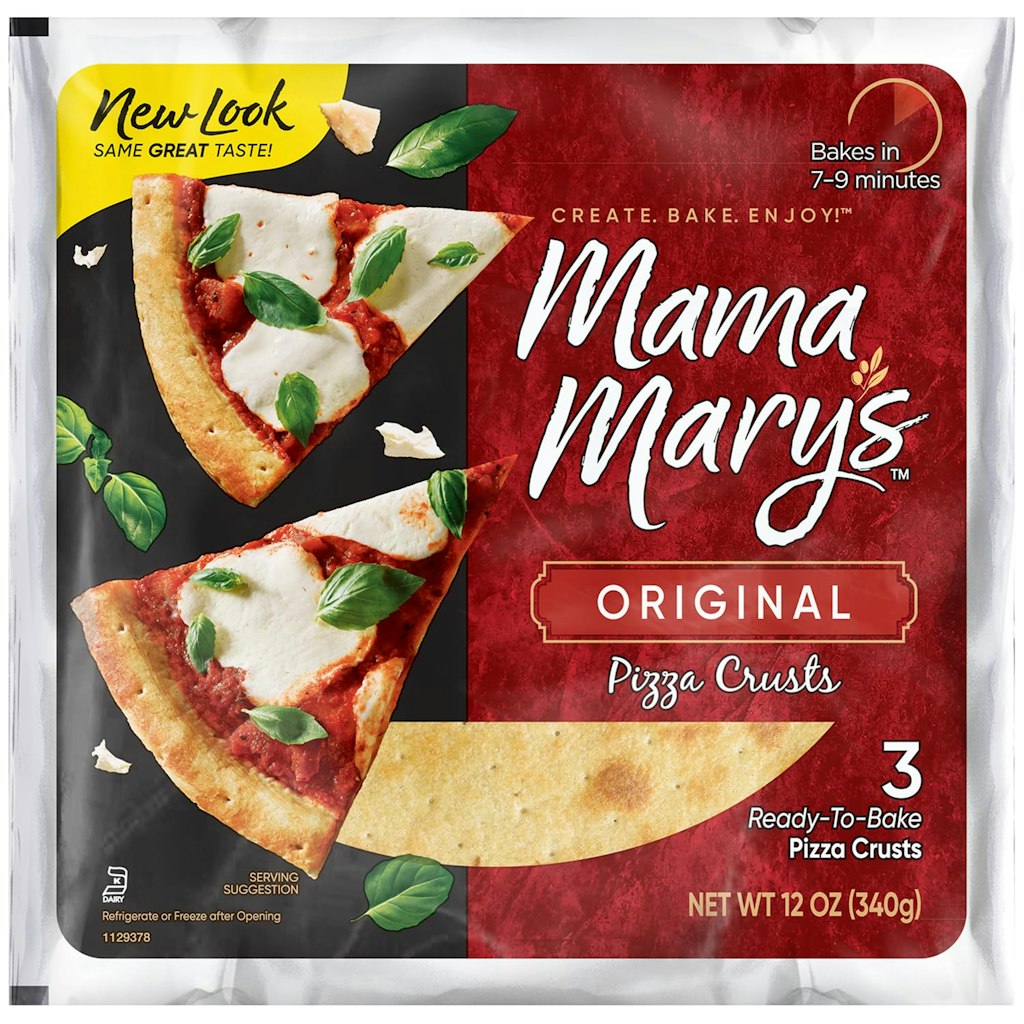 Mama Mary's Original 7" Ready to Bake Pizza Crusts 3-Pack: $1.33 via Sub & Save