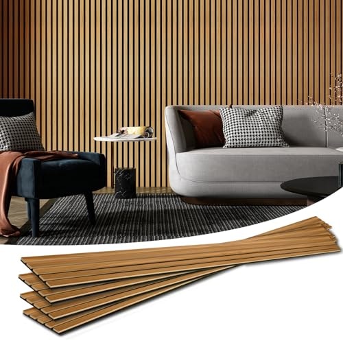 Art3d 94.5" x 7.9" Acoustic Wood Slat Wall Panels 4-Pack: $119.99 Art3d 94.5" x 7.9" Acoustic Wood Slat Wall Panels 4-Pack: $119.99