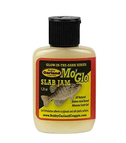 Bobby Garland Mo' Glo Slab Jam Glow-in-the-Dark Minnow Scent Gel 1.25oz: $6.25