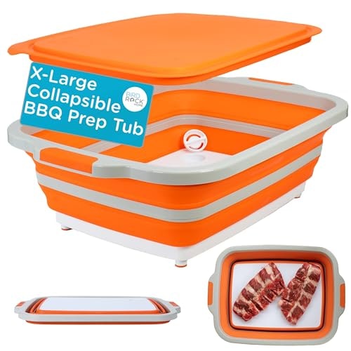 Birdrock Home Collapsible BBQ Prep Tub: $38.44 Birdrock Home Collapsible BBQ Prep Tub: $38.44