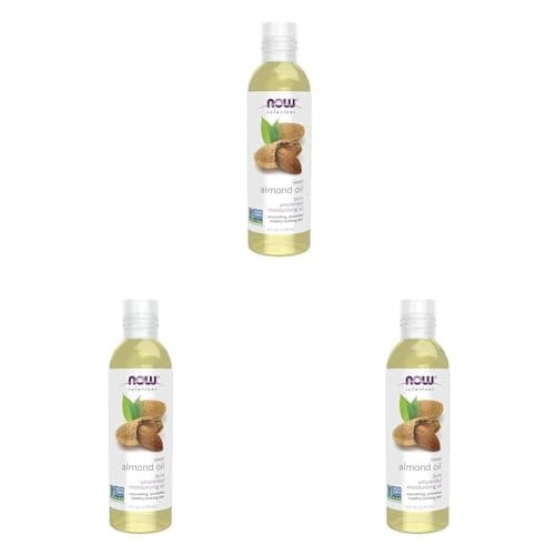 Now Foods 4-Ounce Sweet Almond Oil 3-Pack: $10.56
