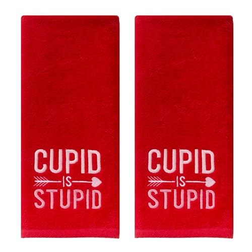 SKL Home Cupid is Stupid Hand Towel Set 2-Pack: $9.21 SKL Home Cupid is Stupid Hand Towel Set 2-Pack: $9.21