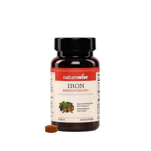 NatureWise Vegan Iron Supplement 30-Tablet Bottle: $5.99 NatureWise Vegan Iron Supplement 30-Tablet Bottle: $5.99