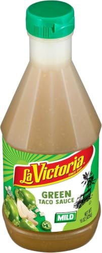La Victoria Mild Green Taco Sauce 15oz 5-Pack: $19.10 La Victoria Mild Green Taco Sauce 15oz 5-Pack: $19.10
