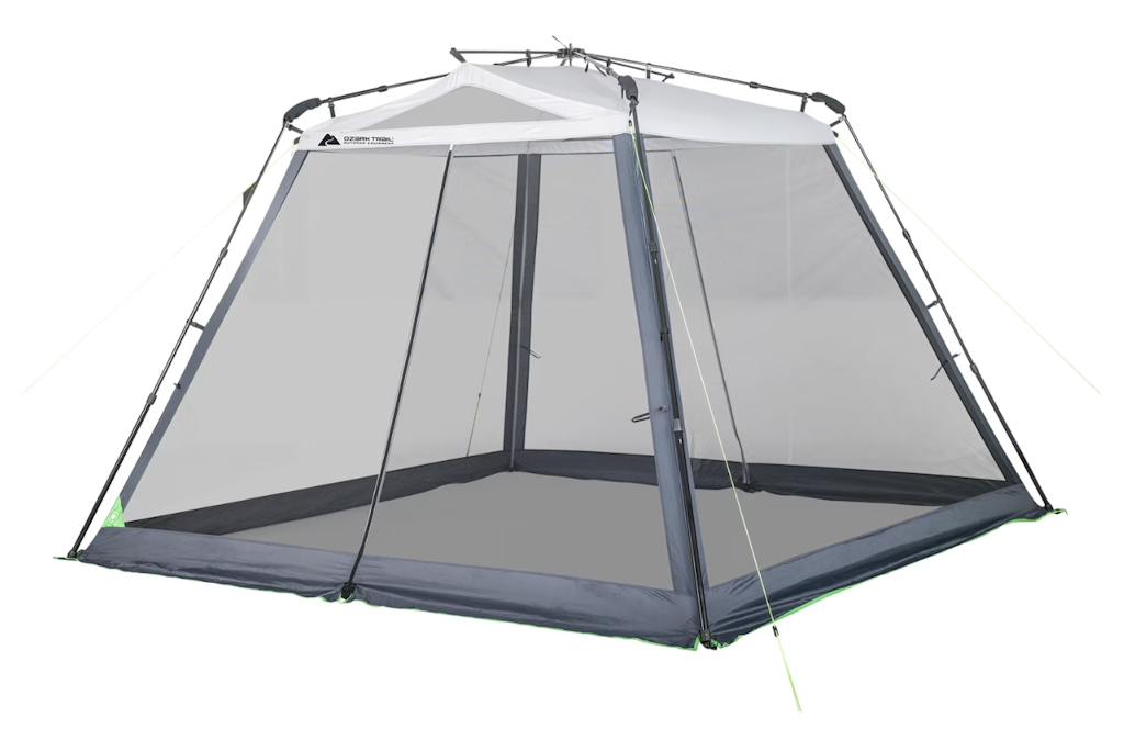 Ozark Trail 10-Foot Instant Screen House: $37
