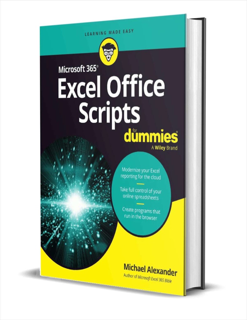 "Microsoft 365 Excel Office Scripts For Dummies" eBook: Free