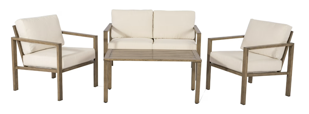 Mainstays Dashwood 4-Piece Outdoor Conversation Set: $197
