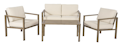 Mainstays Dashwood 4-Piece Outdoor Conversation Set for $197 + free shipping