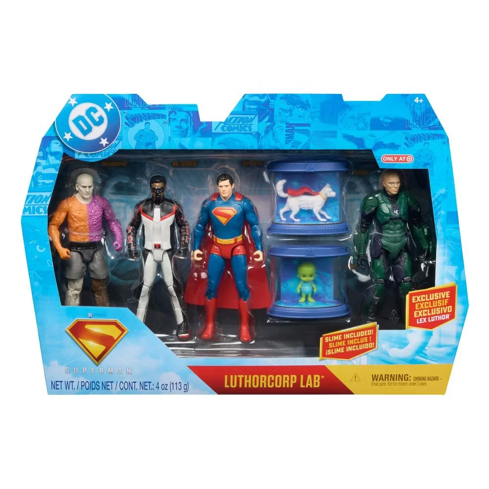 DC Comics Superman Luthercorp Lab Action Figure Set: $20 DC Comics Superman Luthercorp Lab Action Figure Set: $20