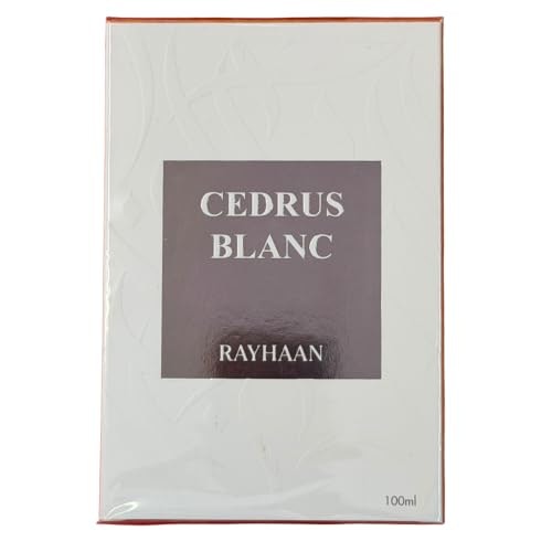 Rayhaan Cedrus Blanc 100ml Eau de Parfum: $50.72 Rayhaan Cedrus Blanc 100ml Eau de Parfum: $50.72