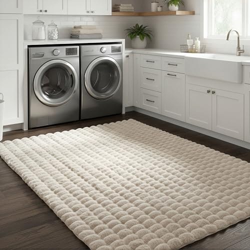 nuLOOM Jeni 5' x 8' Checkered Washable Area Rug: $103.90