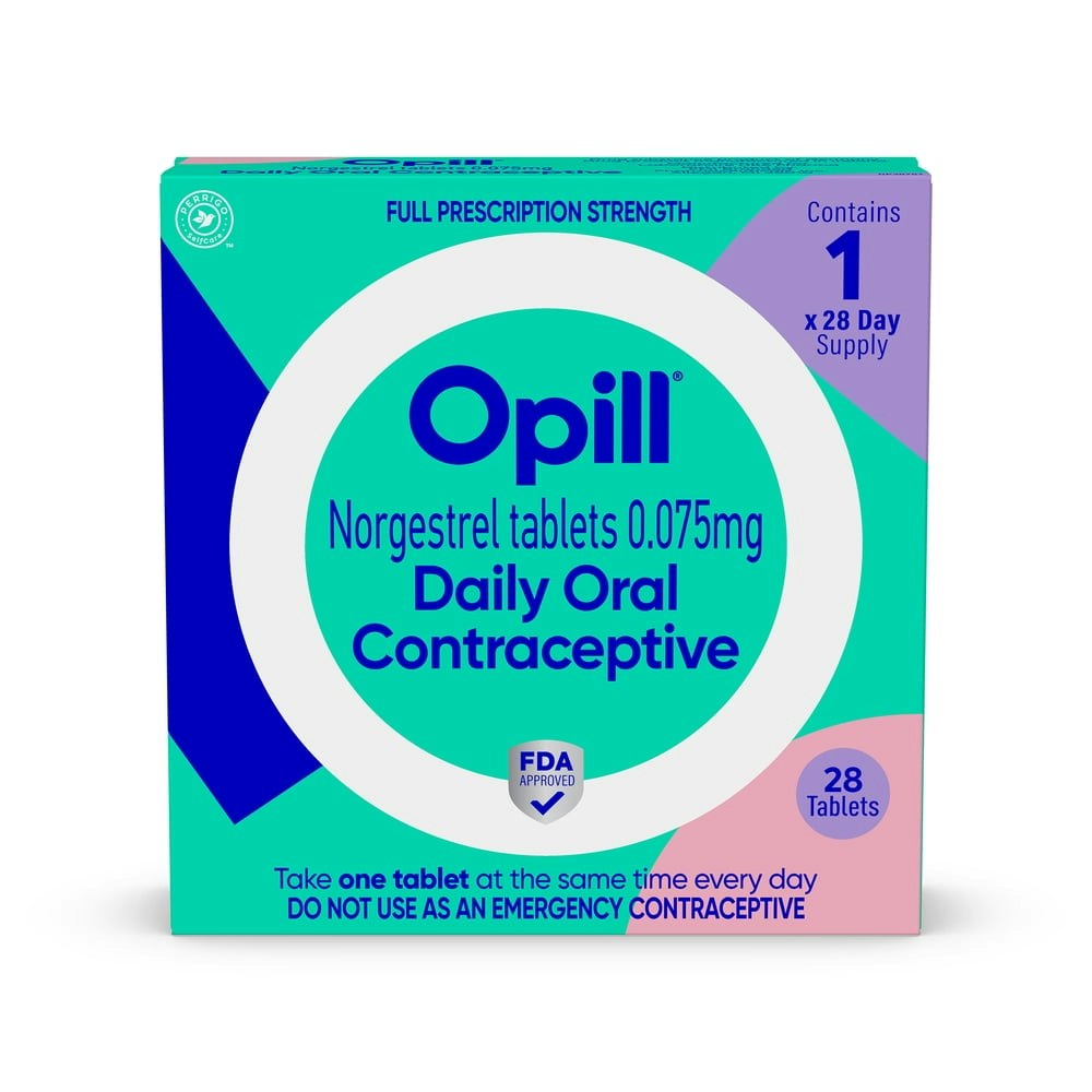 Opill Daily Oral Birth Control Pills 28-Count: $17.12 Opill Daily Oral Birth Control Pills 28-Count: $17.12