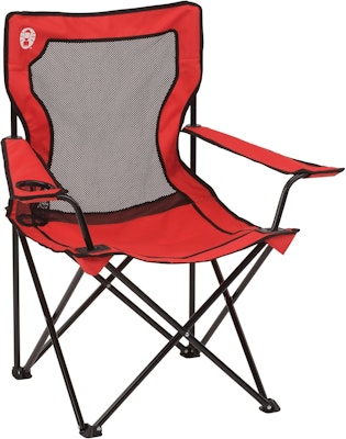 Coleman Broadband Mesh Quad Camping Chair for $15 + free shipping w/ Prime