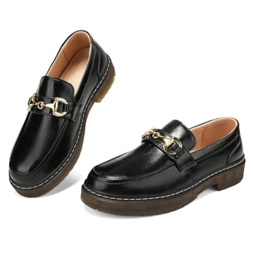 Upq Women's Genuine Leather Penny Loafers: $37.93 Upq Women's Genuine Leather Penny Loafers: $37.93