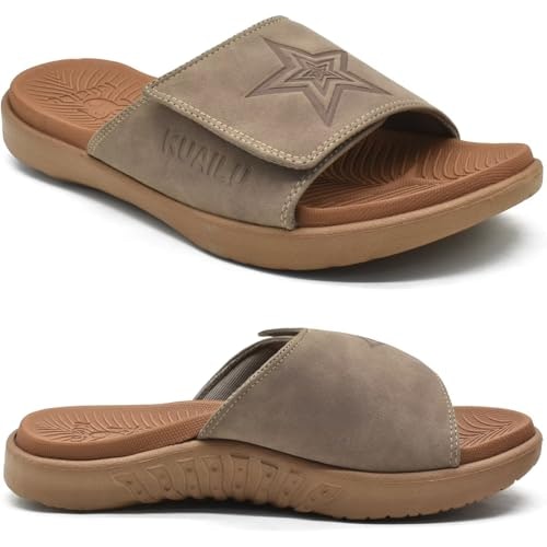 KuaiLu Men's Athletic Orthopedic Arch Support Sandals: $24.64
