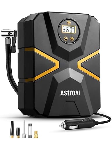 AstroAI S1 12V Portable Tire Inflator and Air Compressor: $26.38 AstroAI S1 12V Portable Tire Inflator and Air Compressor: $26.38