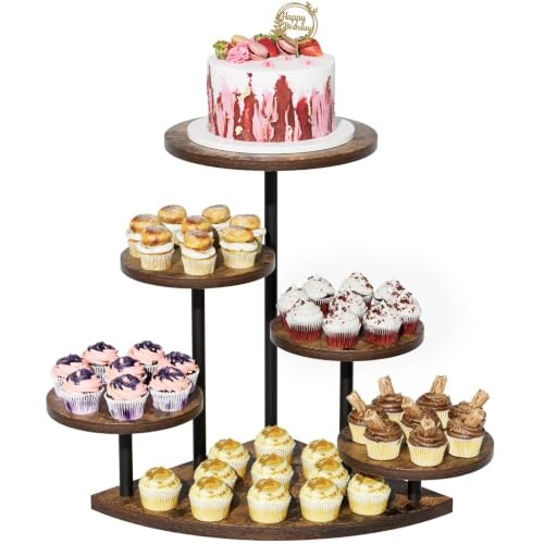6-Tiered Corner Cupcake Stand: $29.98